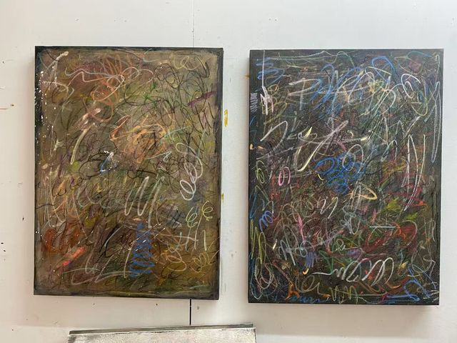 Script (Diptych)