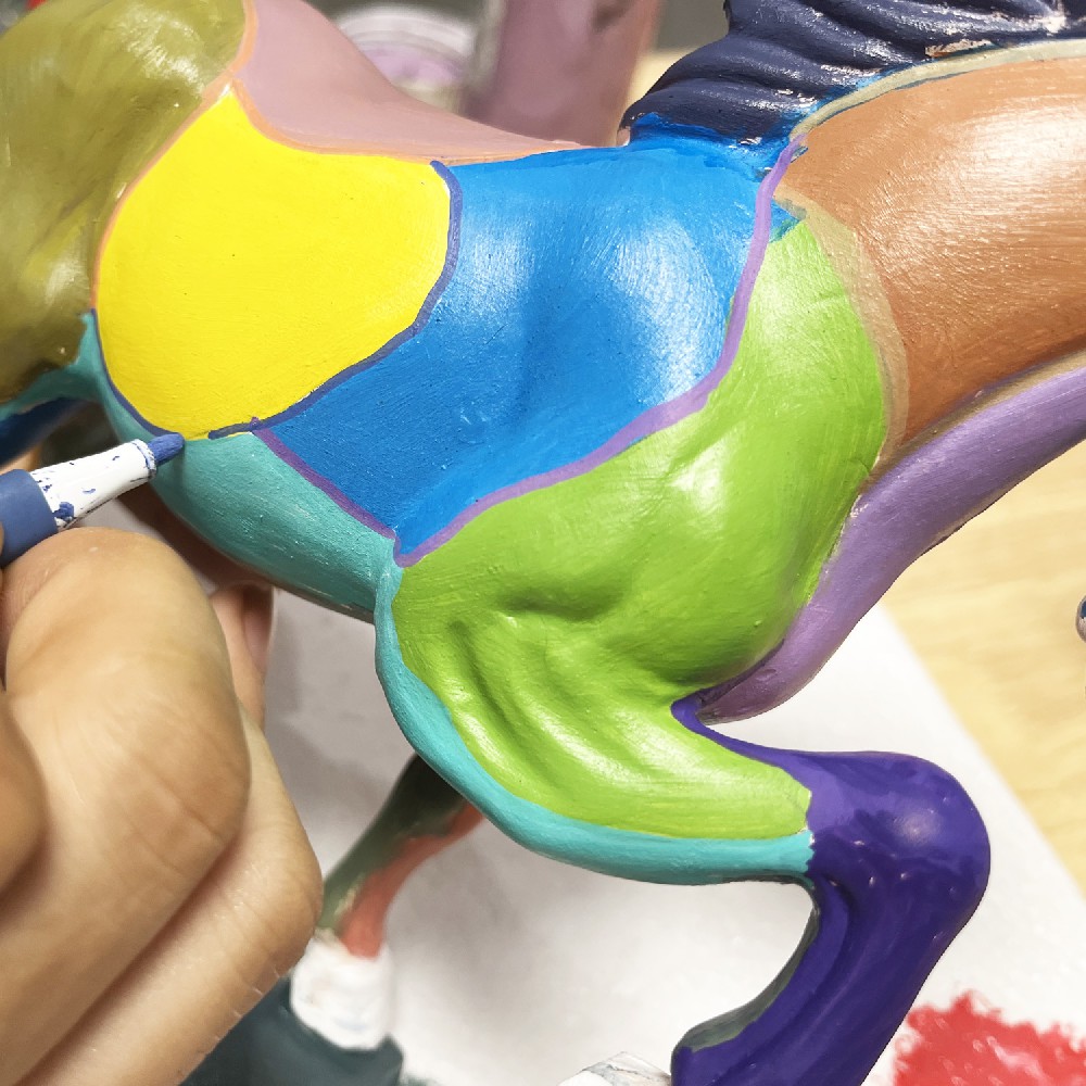 Create Your Own Pony! – Paintable White Porcelain Horse Statue for Kids